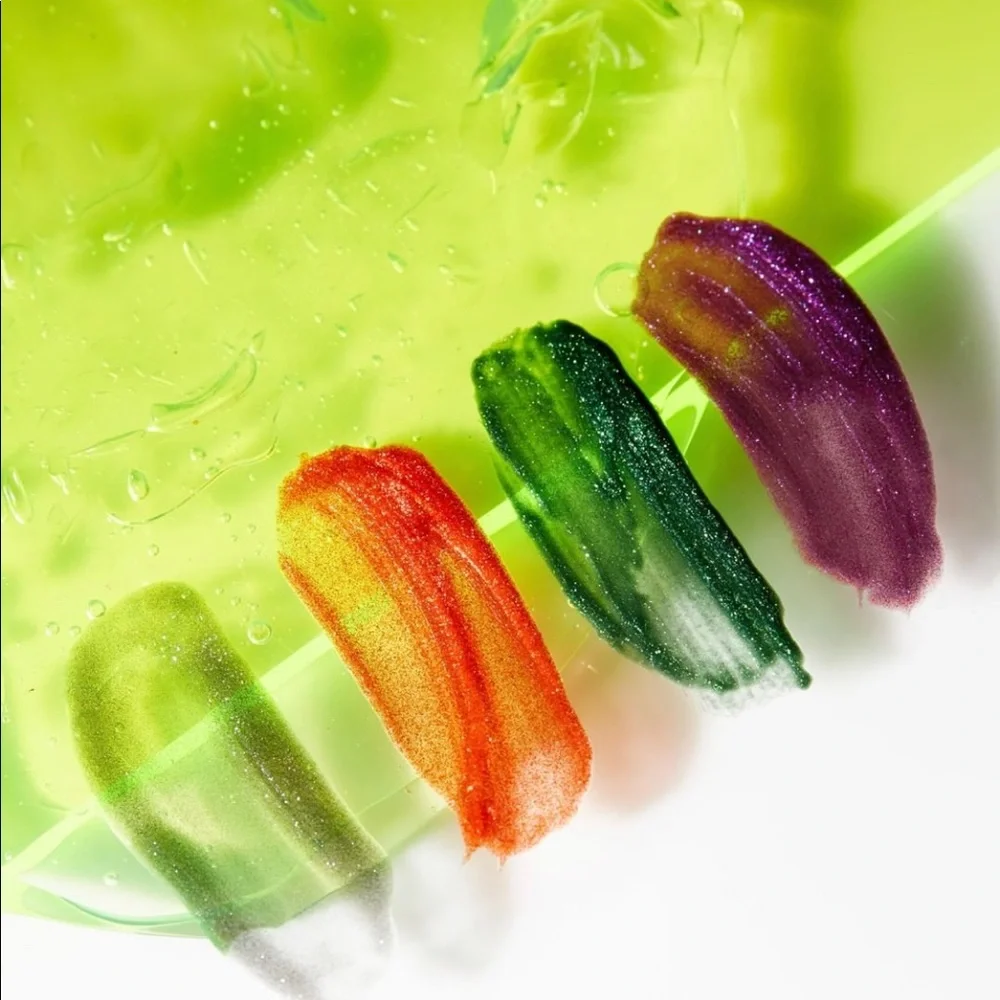 new Lime Crime ᴥ︎ Wet Cherry Lip Gloss ᴥ︎ Monster Sparkle Green Lippy ᴥ︎ Cosplay